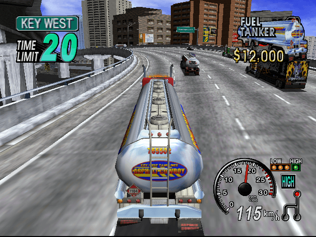 18 Wheeler American Pro Trucker screenshot 5 for Sega Dreamcast